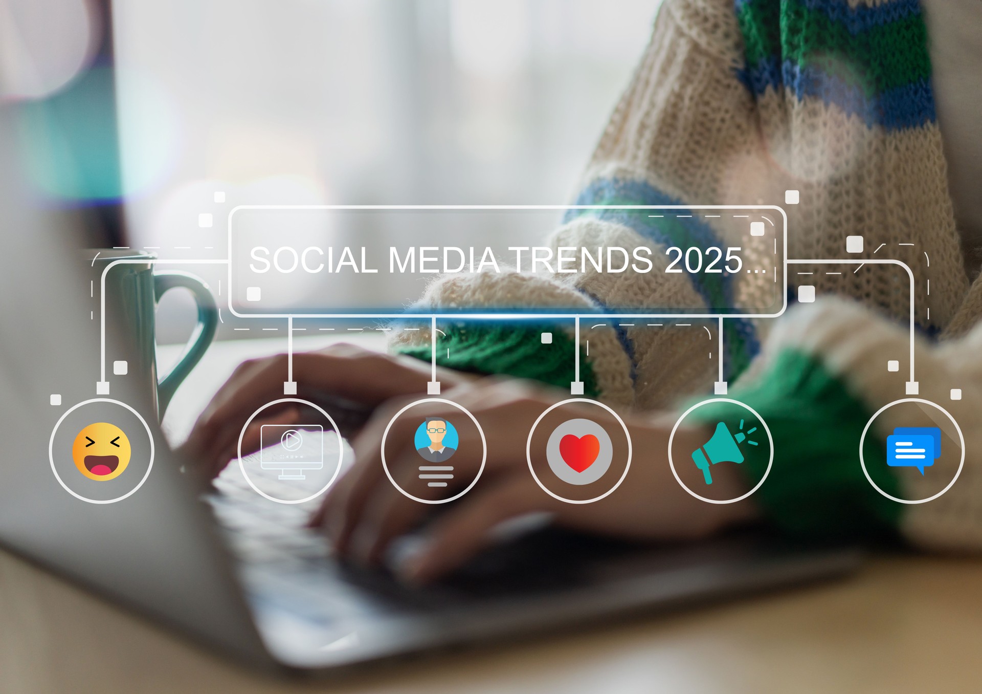 Social media trends 2025, emerging technology trends, future social platforms, digital marketing trends, online engagement 2025 content strategy evolution, advertising innovation, social media growth